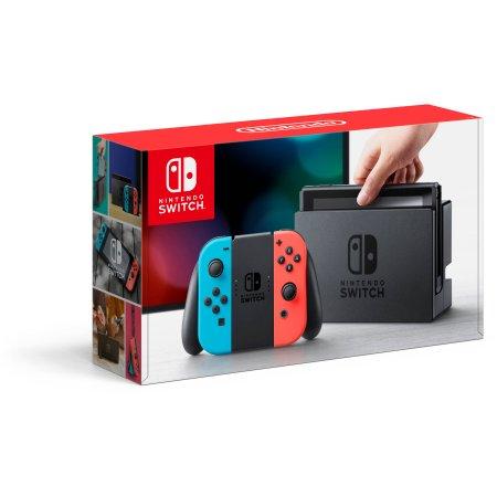 Nintendo Switch Console Neon/Red or Gray/Gray – 1 Year Local Warranty