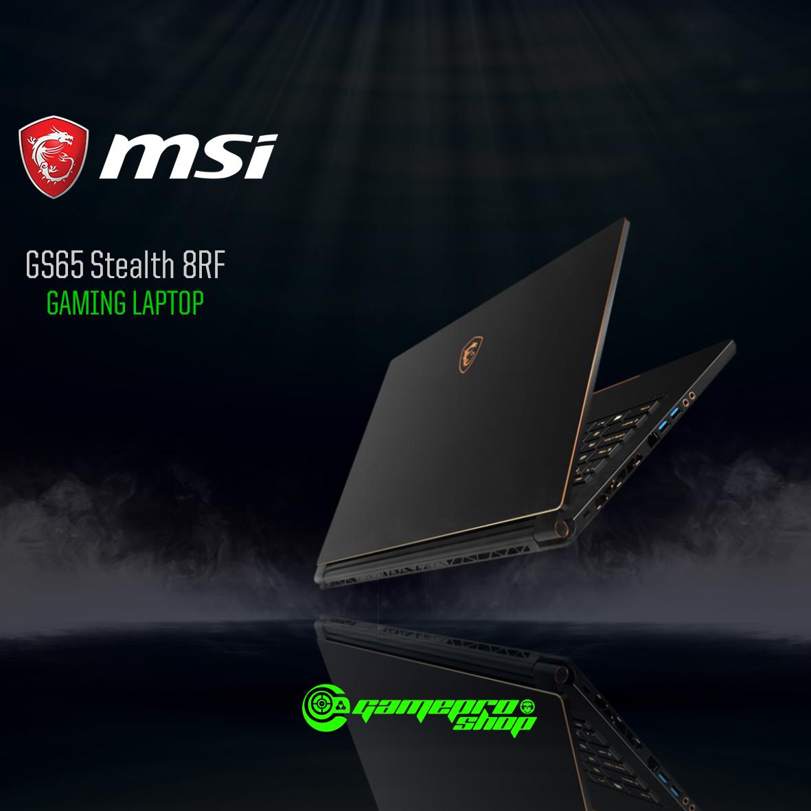 8th Gen MSI GS65 Stealth 8RF-Thin (8th-Gen / GTX1070 / 512GB SSD) 15.6