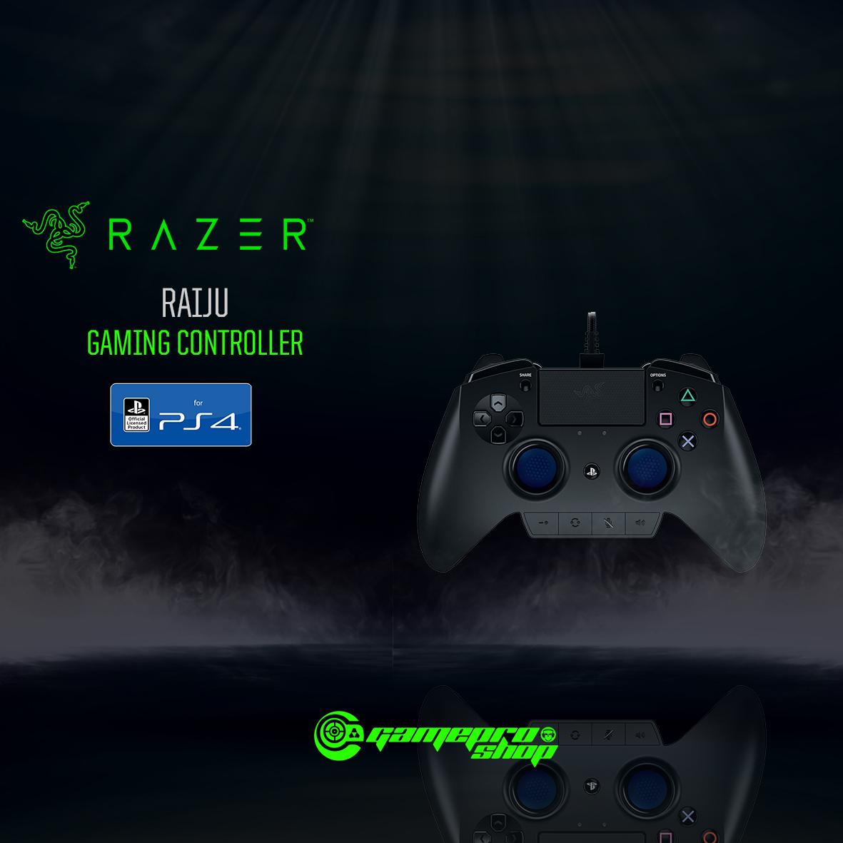 RAZER RAIJU GAMING CONTROLLER FOR PS4 *10.10 PROMO*