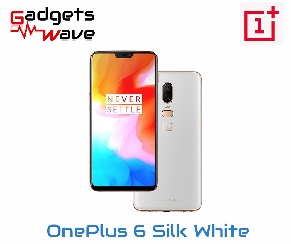 OnePlus 6 Silk White A6003 128GB/8GB (Local Warranty)