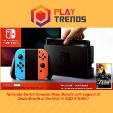 [NEW RELEASE!!!] – Nintendo Switch Console Neon Bundle w/ The Legend Of Zelda:Breath of the Wild