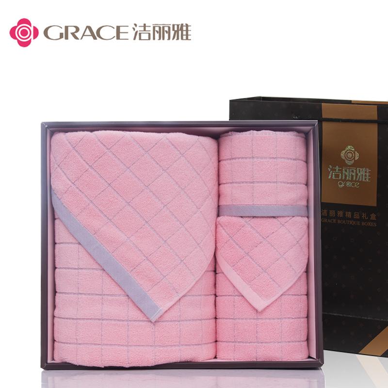 Grace 100% Cotton Đồ Gia Dụng Người Lớn Khăn Mặt Khăn Tắm