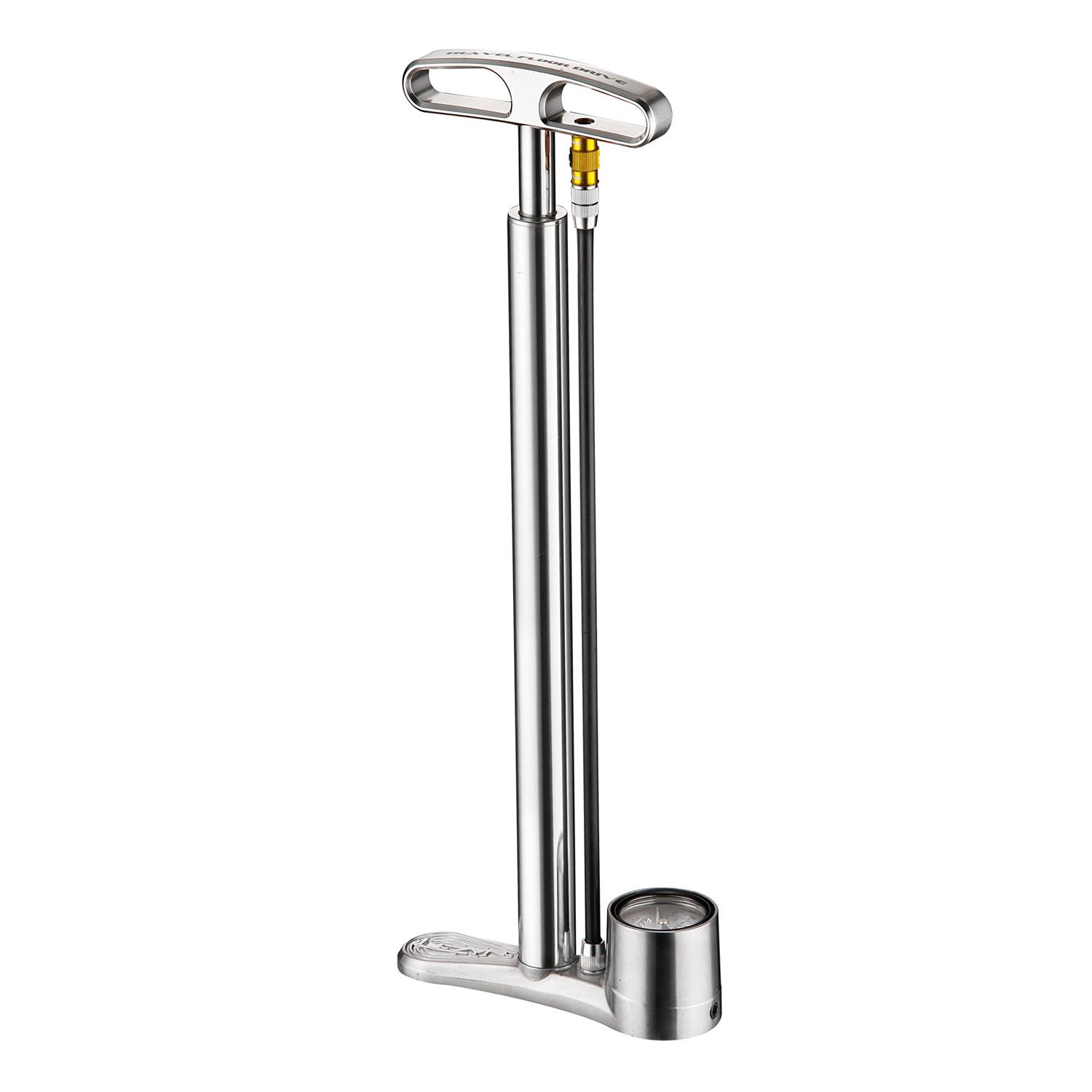 travel bike pump with gauge