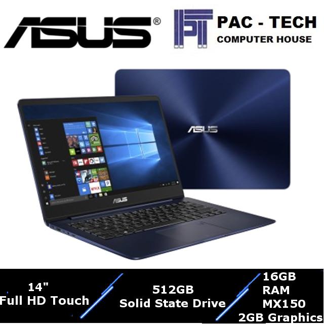 Asus Zenbook (UX430UN-GV027T)/i7-8550U/16GB RAM/512GB SSD/MX150(2GB Graphics)/2 Year Warranty