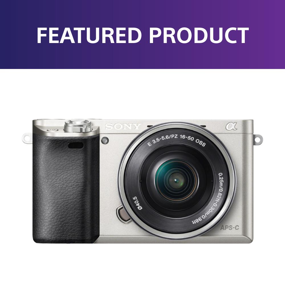 Sony Singapore a6000 / ILCE-6000L E-mount Camera with APS-C Sensor + SELP1650 Lens Kit