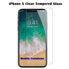 iPhone X Tempered Glass Screen Protector (Clear)