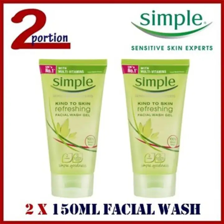simple kind to skin refreshing