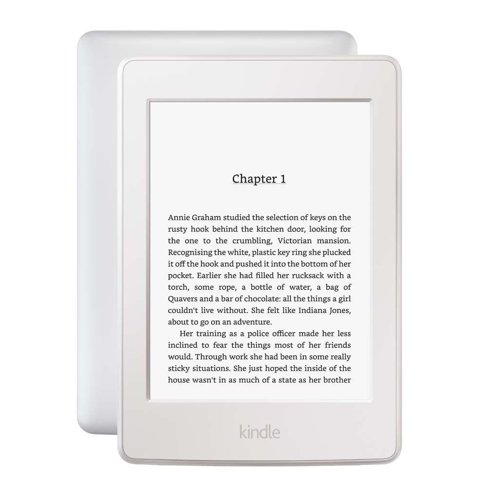 2017 Latest Amazon Kindle E-Reader PaperWhite 3 with 6 Inch Built-in Light Glare-Free Touchscreen Display 4GB Memory with Amazon Warranty