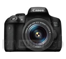Canon EOS 750D 24.2 Megapixel EF S 18-55mm III DC Lens Kit (Export set)