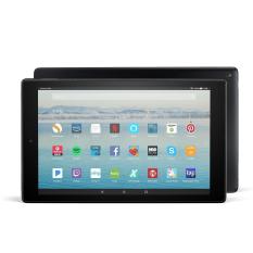 Amazon Fire HD 10 Tablet (Black) with Alexa Hands-Free, 10.1″ 1080p Full HD Display, 32 GB – with Special Offers