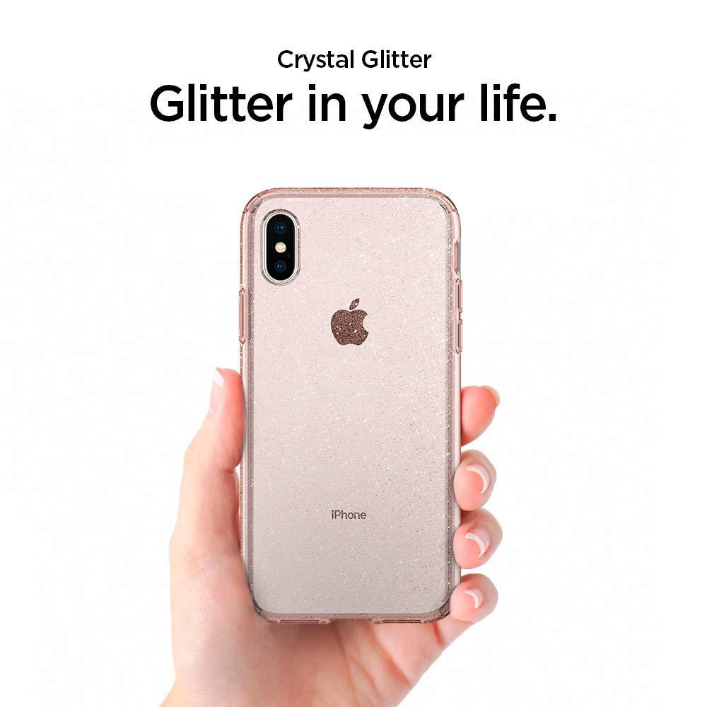 Spigen iPhone XS Max Case Liquid Crystal Glitter