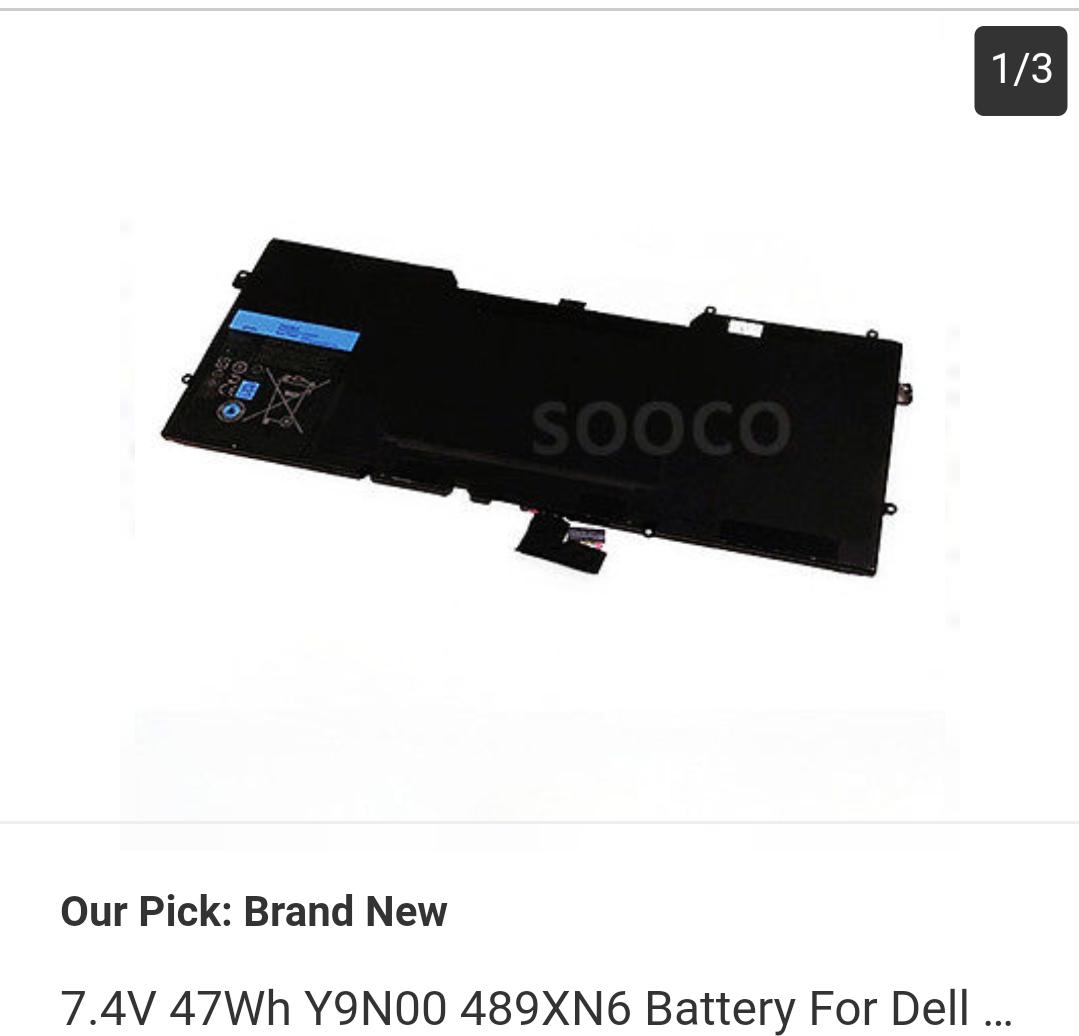 7 4v 47wh Battery For Dell Xps 13 13 L321x 13 L322x 4xn Y9n00 Series Lazada Singapore