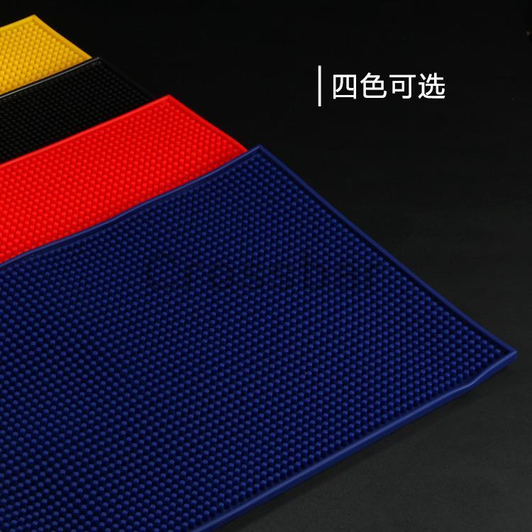 Thanh Nhựa PVC Hình Chữ Nhật Thanh Chống Trượt Keo Mềm Thanh Lọc Đệm Nước Bệ Quầy Bar Mat Bệ Quầy Bar Đệm Chống Thấm Nước