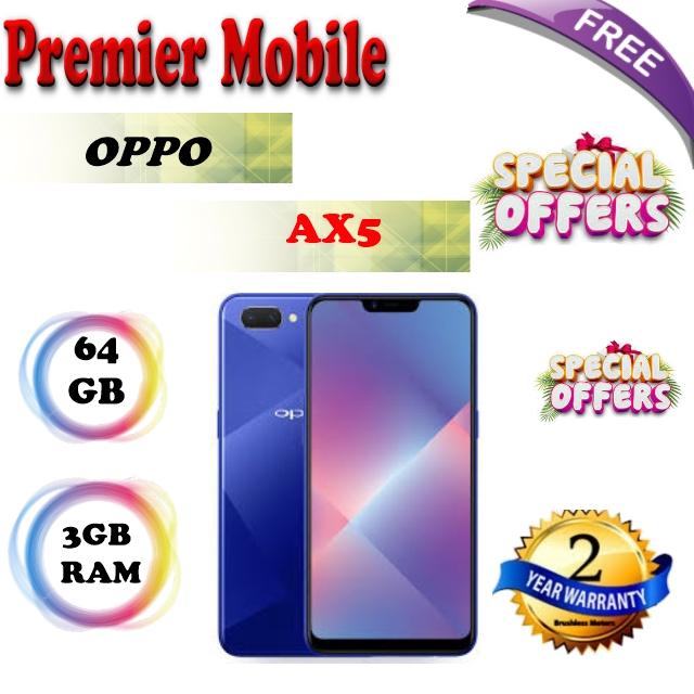Oppo AX5 64GB + 3GB 2 Years Warranty By OPPO / Telco
