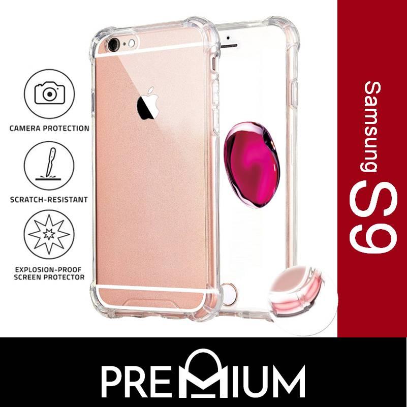 Anti-Shock Tough Armor Slim Soft Case For Samsung Galaxy Note 9 8 5 S7 Edge S8 S9 Plus J4 J6 J7 A8 Pro – Clear Anti Shock Cover Casing