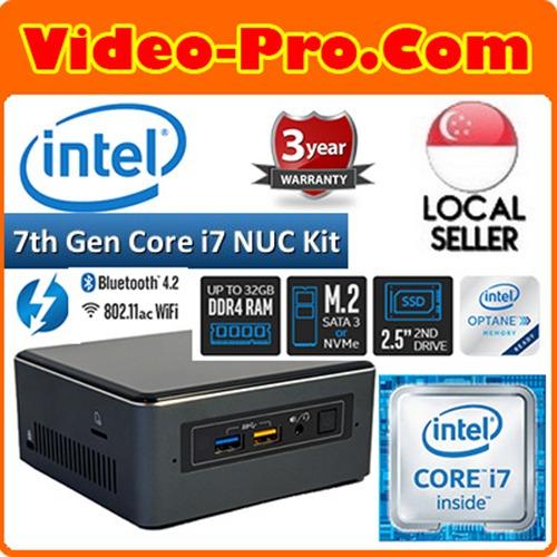 Intel NUC7I7BNH 7th Gen i7-7567U 3.5 GHz DDR4/M.2,Intel HD Graphics 650,Thunderbolt 3, Micro SDXC Slot ,Multi-color Selectable Front panel LED...