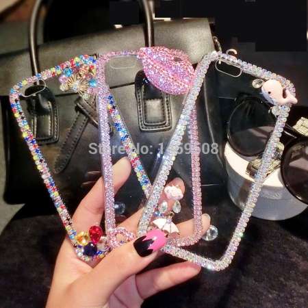 สำหรับ OPPO F9 (F9 Pro) Handmade Rhinestone กรณีเพชรคริสตัลรูปปกนกยูงดอกไม้เสือดาวเคสโทรศัพท์