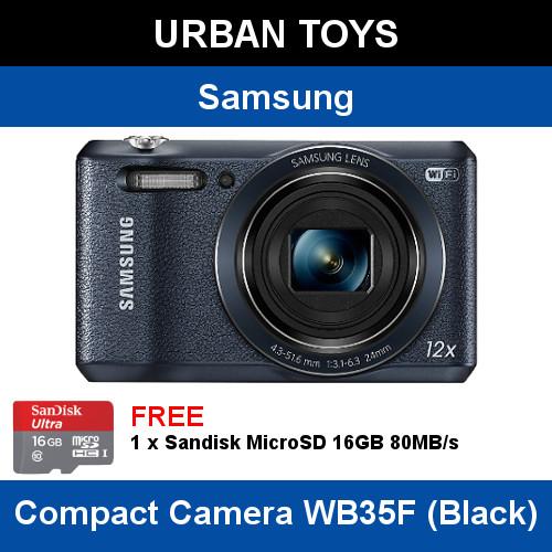Samsung Compact Camera WB35F / 12x Optical Zoom / Wi-FI / NFC / Smart Mode / Singapore Seller