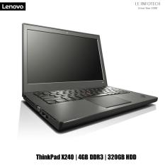 Lenovo ThinkPad X240 12.5 in LED Business Ultrabook i5-4200U@1.6Ghz 4GB RAM 320GB HDD WIN 10 Pro 30 days warranty