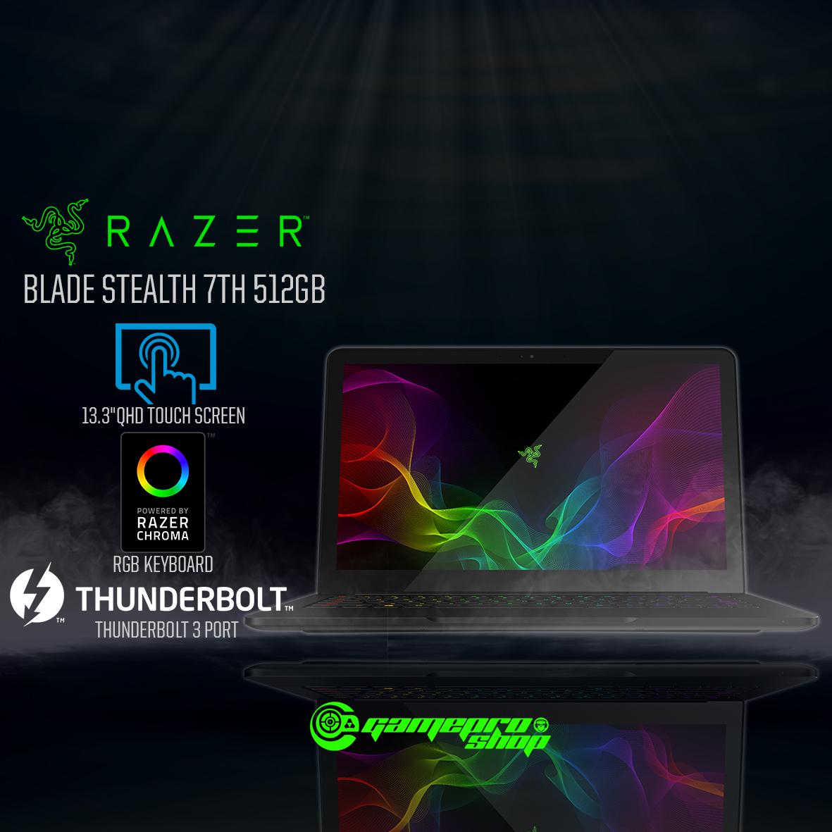 THE NEW RAZER BLADE STEALTH 13.3″ – (512GB) *COMEX PROMO*
