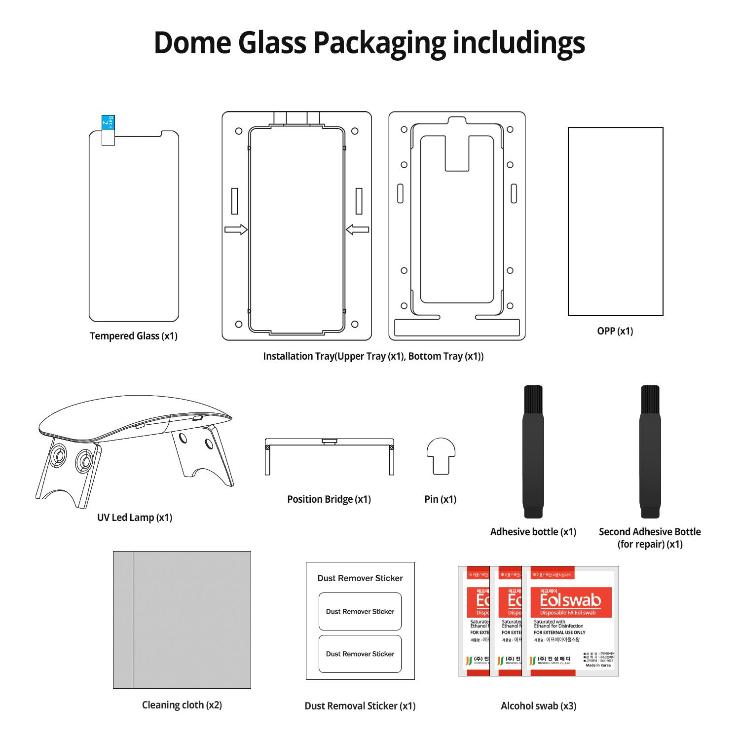 Whitestone Dome Glass for Samsung Note 9 (Screen Protector) (OFFICIAL STORE)