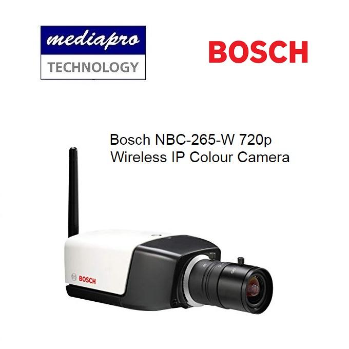 BOSCH NBC-265-W 720p HD Wireless IP Camera
