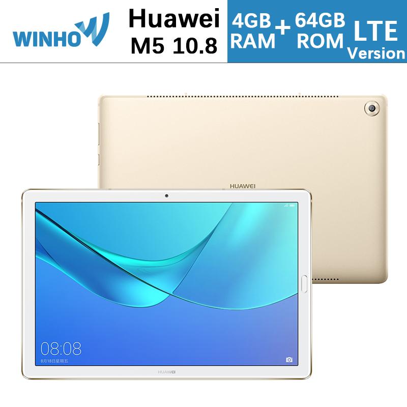 Huawei MediaPad M5 10.8Inch 13MP+8MP 4G+64G LTE Version Original Set