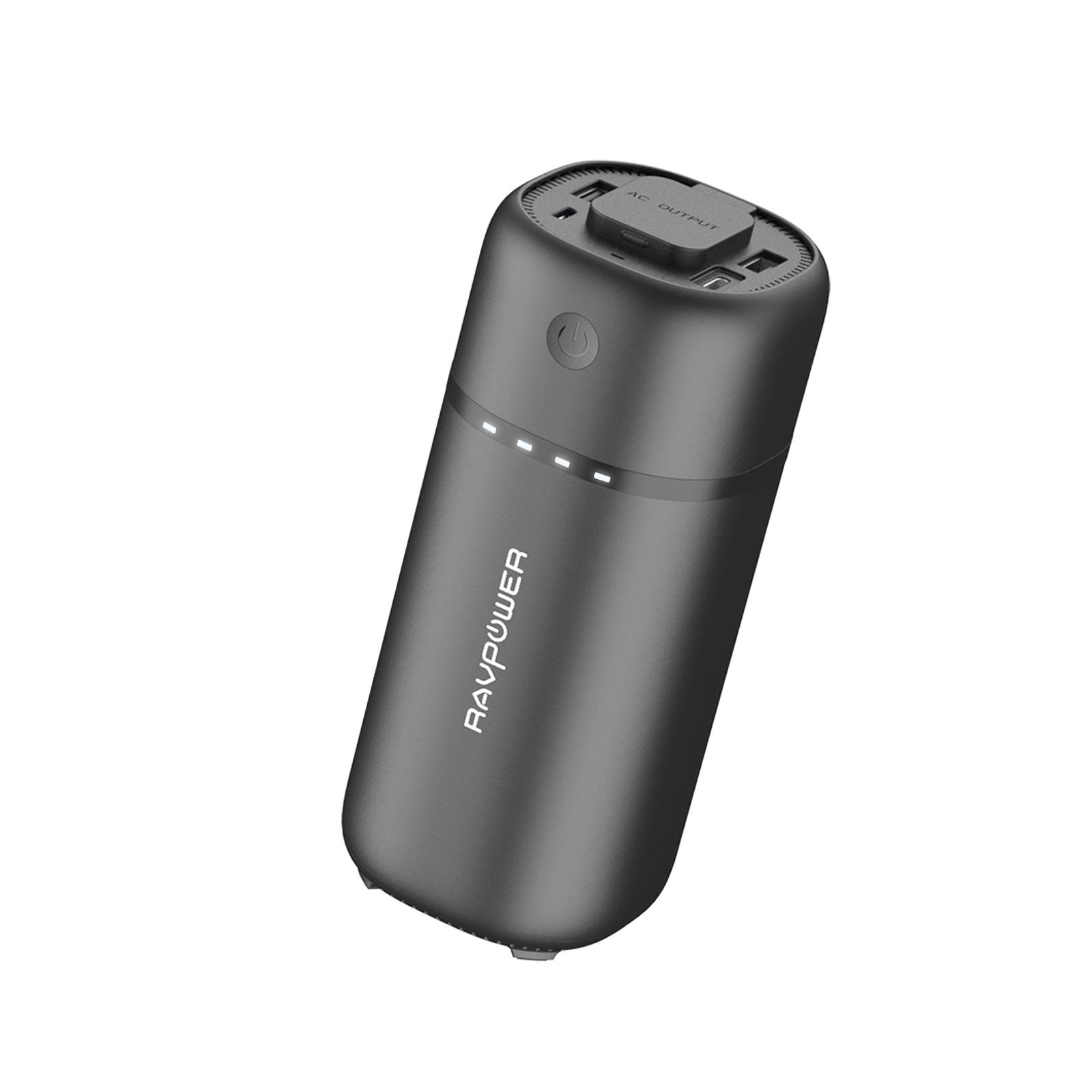 RAVPOWER 20100mAh Power Bank with 65W AC Outlet [RP-PB105]
