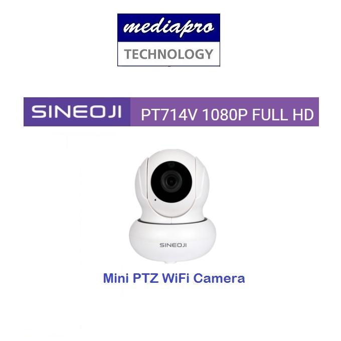 Sineoji PT714V Mini Full HD 1080p WiFi Camera with 2-way Audio