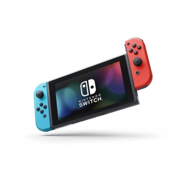 Nintendo Switch Standalone - Neon Red & Blue (12 Month Singapore warranty)