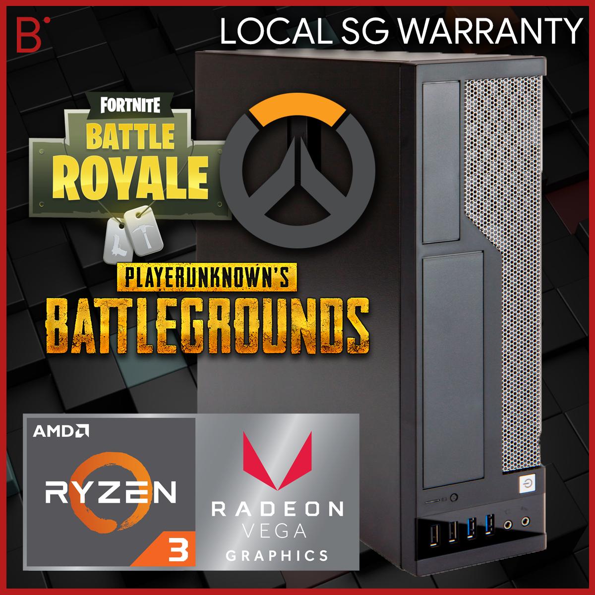 Ryzen 3, Vega Graphics, Gaming Capable, 1TB, Small Form Factor Desktop