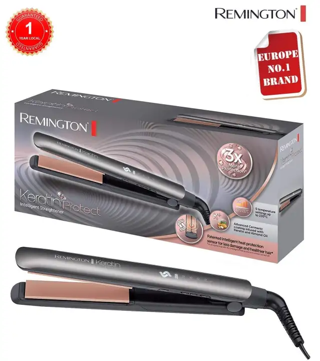 remington haarglätter keratin protect s8598