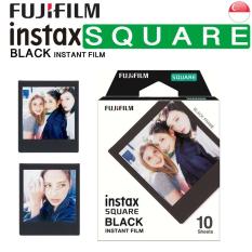 Fujifilm Instax Square Black Frame Instant Polaroid Film for SQ10 SQ6 SP3 Square Printer