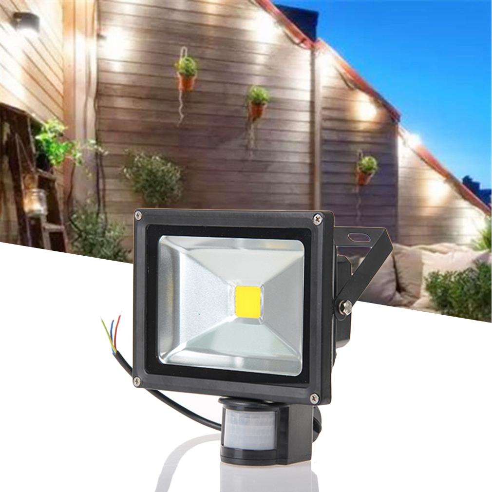 Doanh Số Bán Chạy nhất 10/20 wát LED An Ninh Pha PIR Cảm Biến Chuyển Động Bên Ngoài Siêu Sáng chống nước IP65