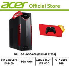 Acer Nitro 50 N50-600 (i584MR81T05) Gaming Desktop – Free Xbox Wireless Controller