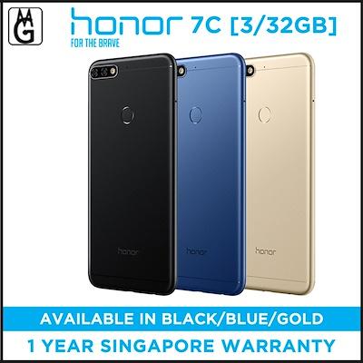 Honor 7C 3/32GB. Free Case and Screen Protector
