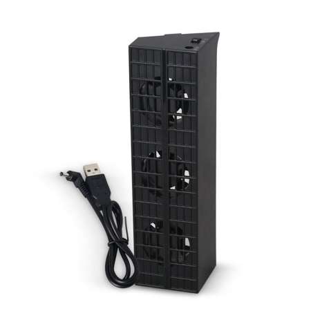 พัดลมทำความเย็นอัจฉริยะอุณหภูมิ Cooler ระบายความร้อนสำหรับ PlayStation PS4 เกมคอนโซล Slim - INTL