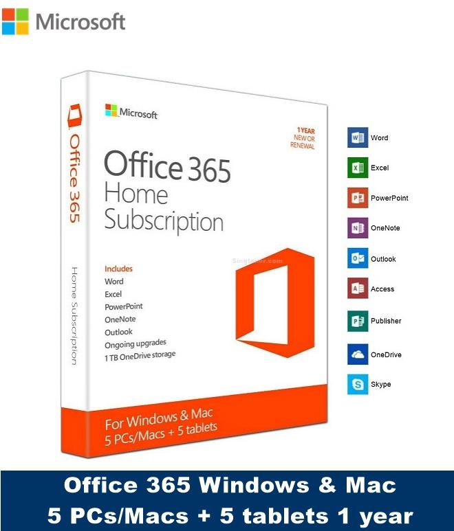 renewal microsoft office 365 for mac