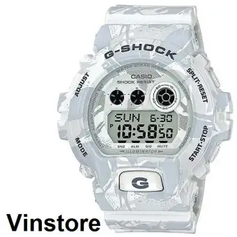 g shock snow white
