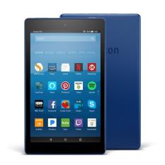 Amazon Fire HD 8 Tablet with Alexa, 8″ HD Display, 16 GB, Blue (7th generation)