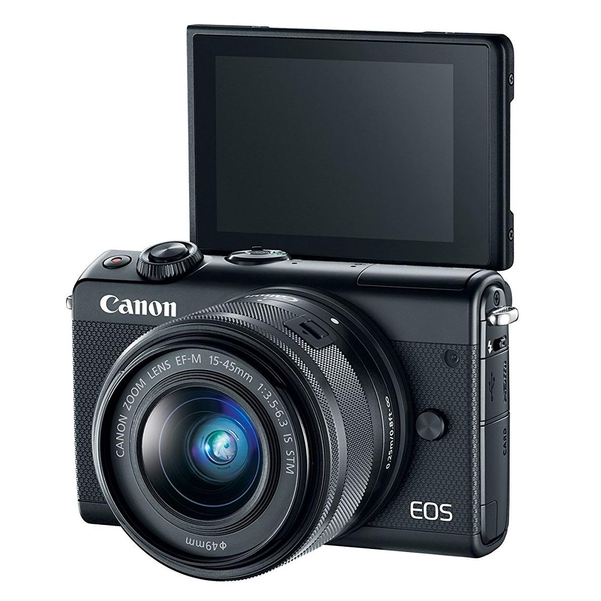 Canon EOS M100 Mirrorless Digital Camera with 15-45mm Lens