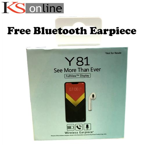 Vivo Y81 (Local) + Free Bluetooth Earpiece
