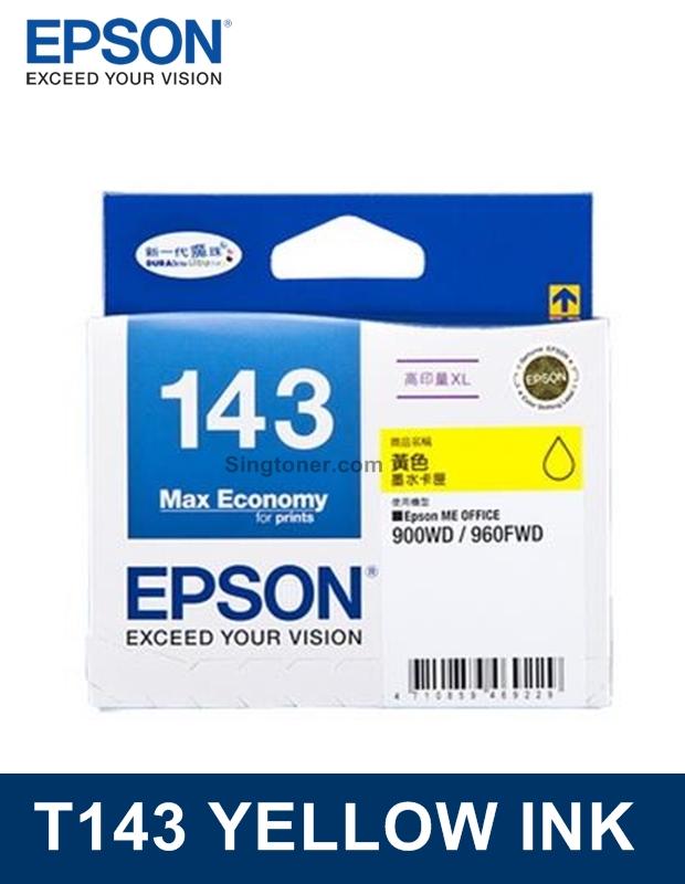 epson 143 black ink cartridge