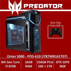 Predator Orion 5000 PO5-610 (i787MR161T07) Gaming Desktop – Free Xbox Wireless Controller