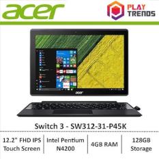 Acer Switch 3 SW312-31-P45K (Grey) 2-in-1 Detachable Multi-Touch Laptop