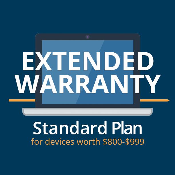 Star Shield Extended Warranty Standard Plan for devices worth $800-$999
