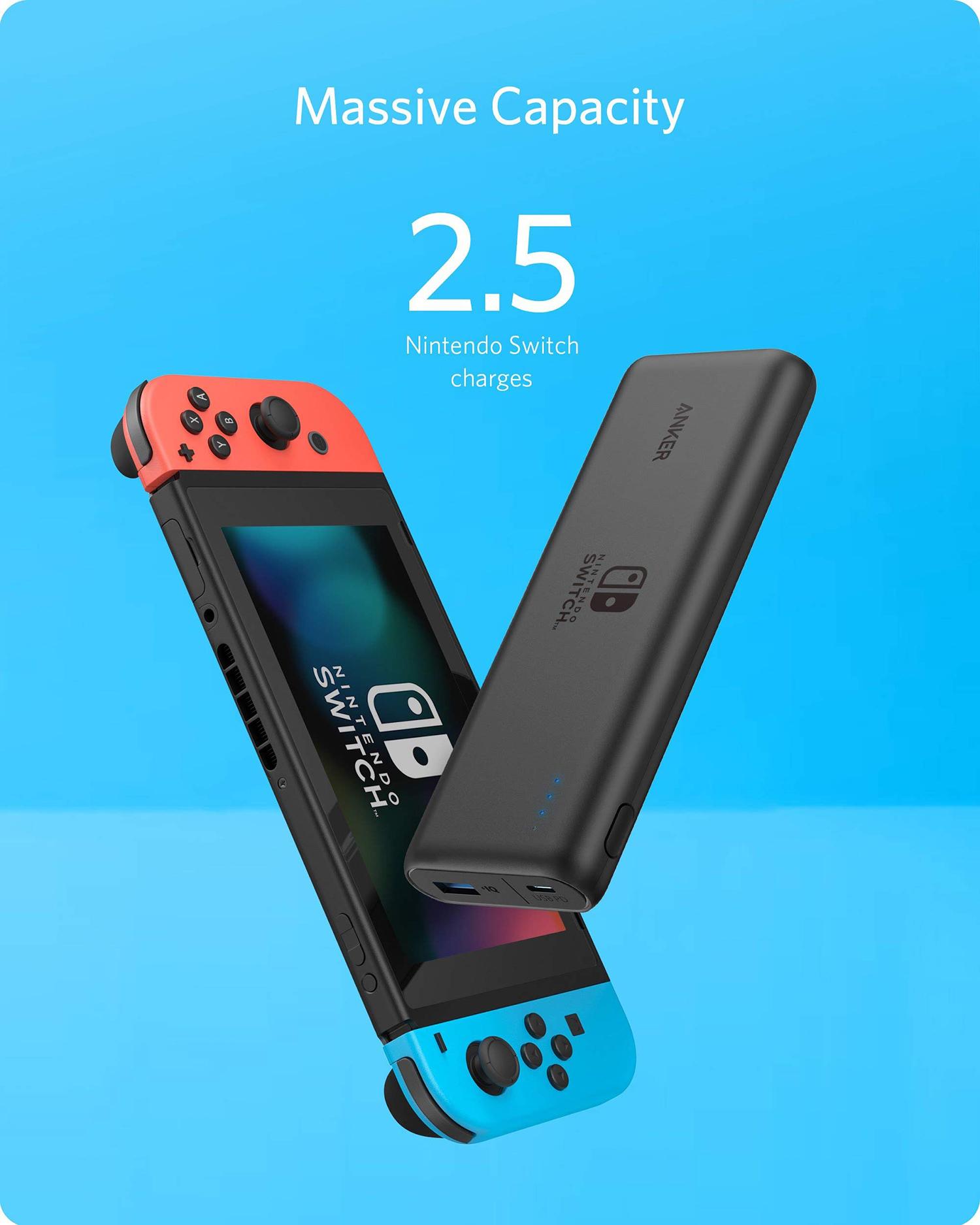 [Power Delivery] Anker PowerCore 20100 Nintendo Switch Edition Powerbank