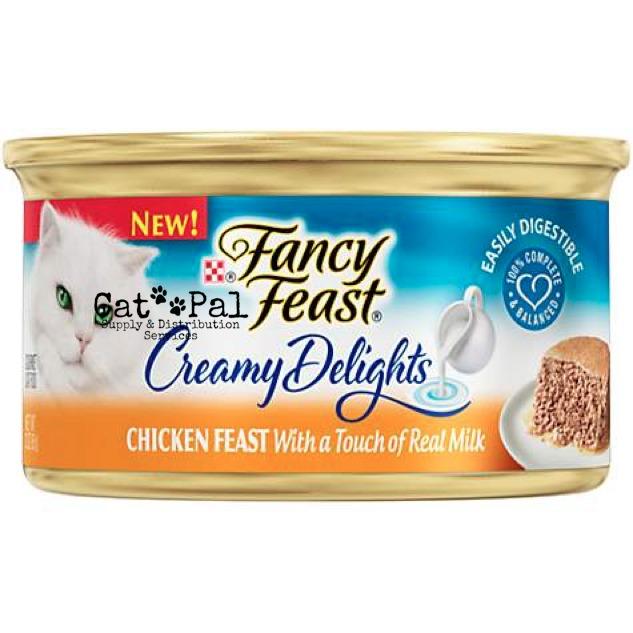 fancy feast creamy delights chicken feast in a creamy sauce