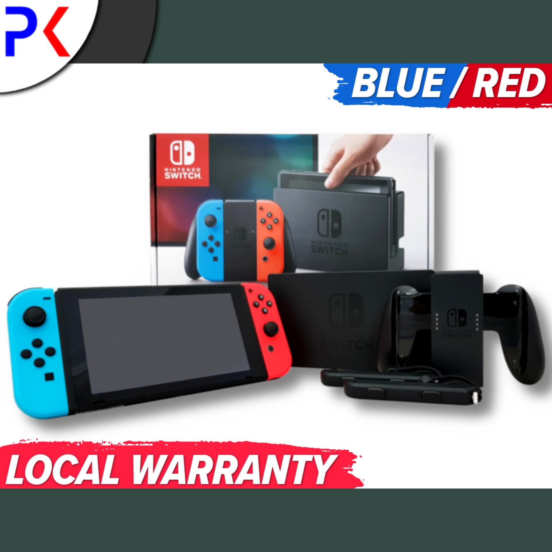 Nintendo Switch Console with Neon Blue/Red Joy-Con (ASIA)