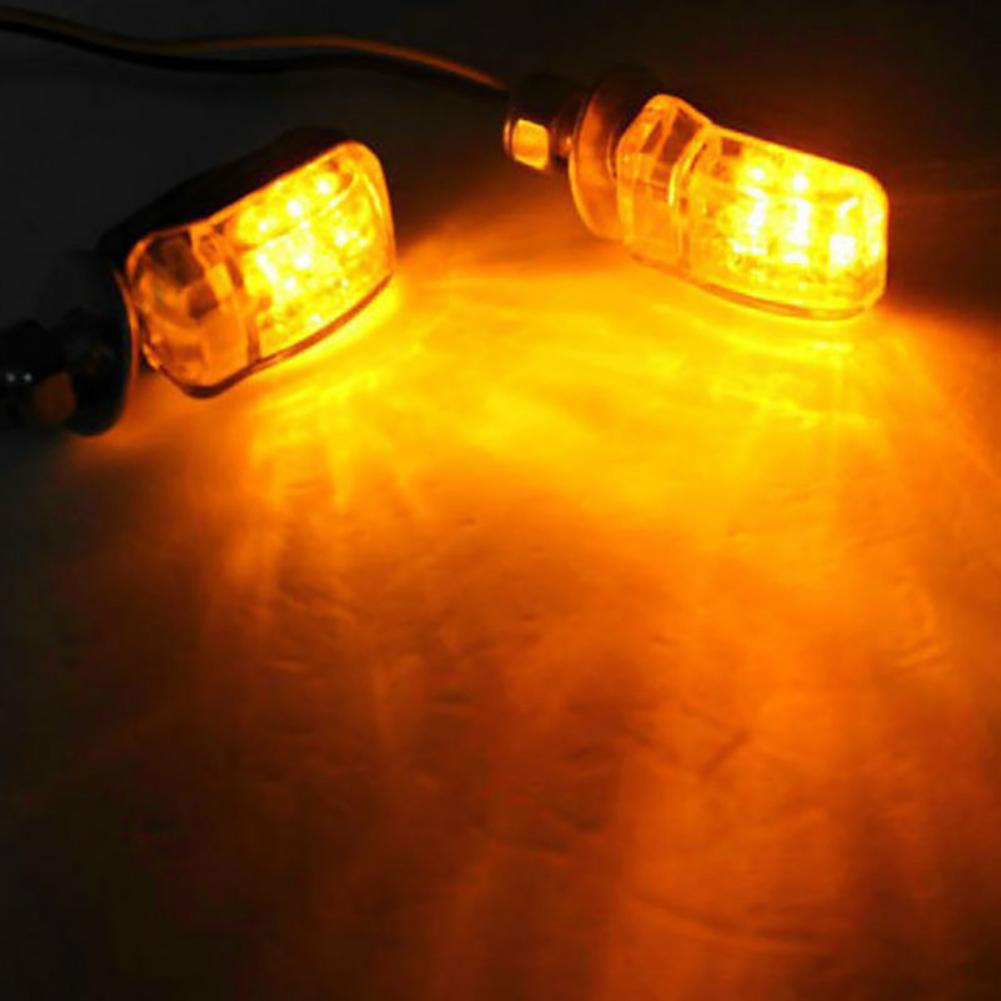 2 Đèn LED Xi Nhan Xe Máy Đóng Gói Đèn Báo Hiệu Đèn Nháy